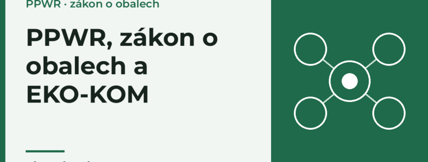 PPWR a zákon o obalech: co platí v Česku a co se mění v systému EKO-KOM